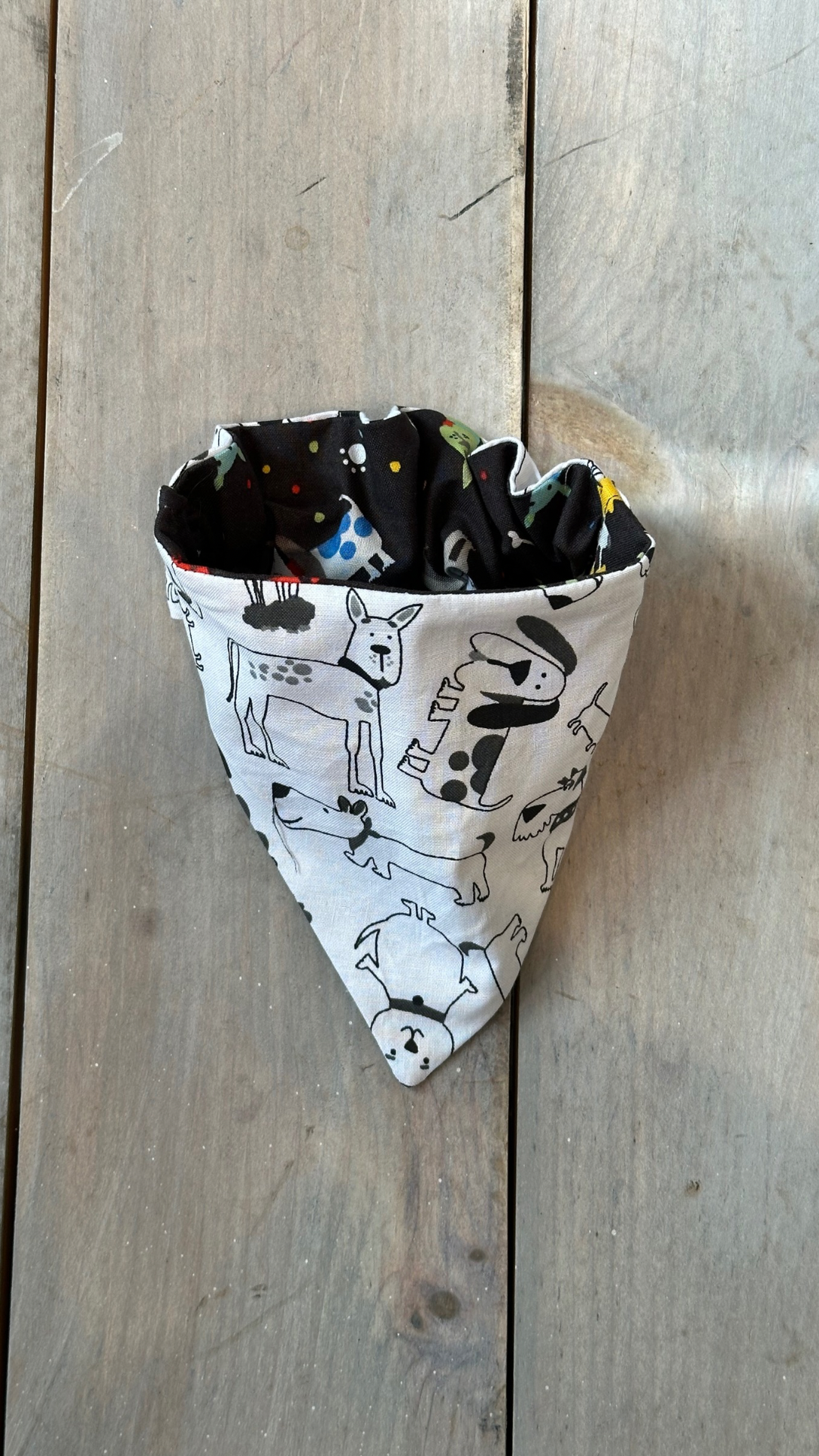 Scrunchie Reversible Bandana