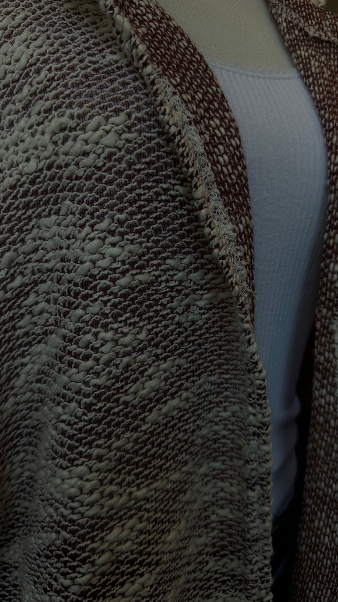 OPEN FRONT LONG CARDIGAN HOODIE