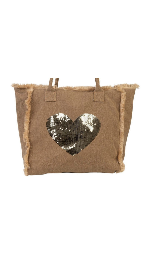 Large Heart Tote