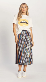 Chevron Sequin Skirt by We Are The Others