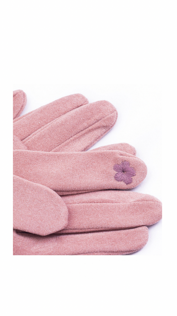 Pink Touch Screen Glove