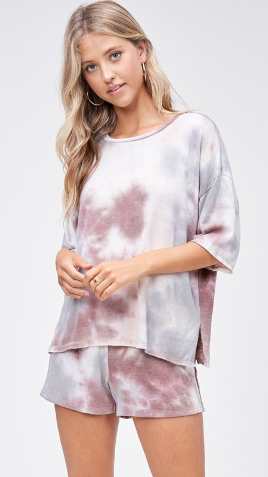 TIE DYE LOUNGEWEAR 3-PIECE SET
