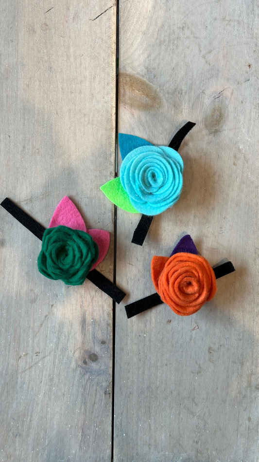 FLOWERS - over the collar