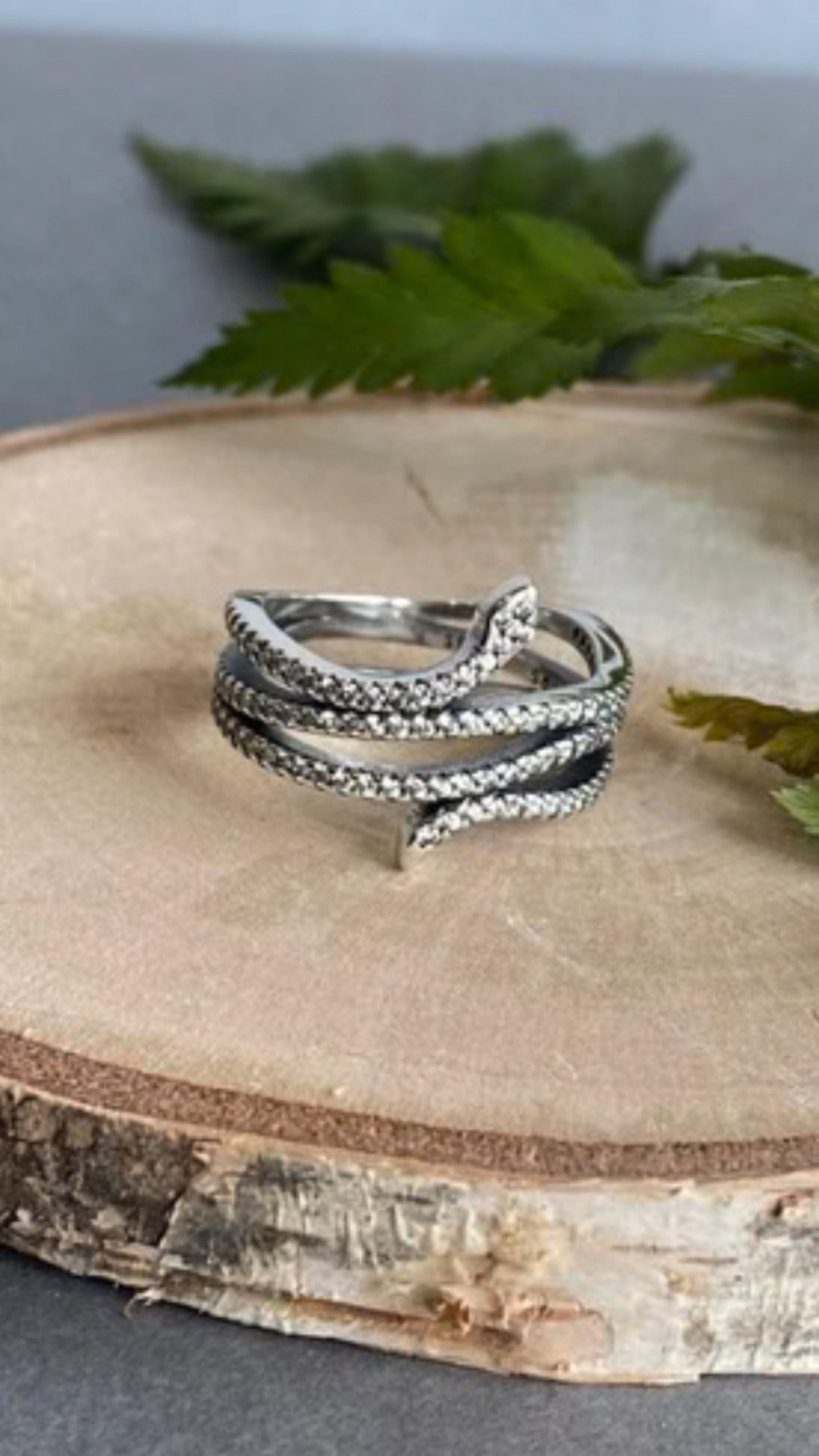 Silver Snake Ring