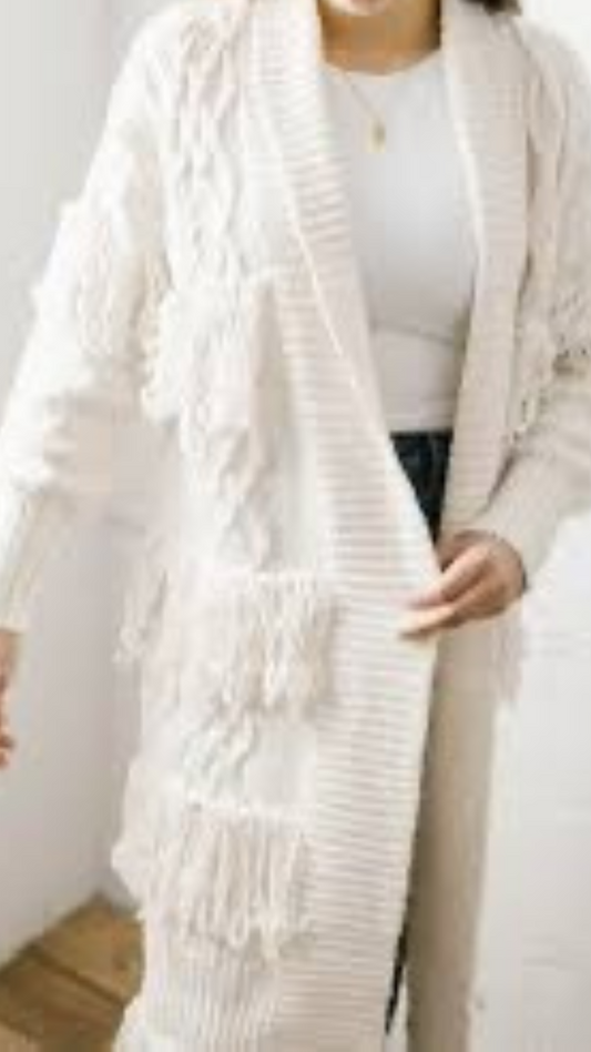 Fringe Cardigan