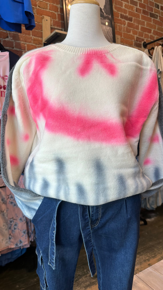 TYE DYE COZY SWEATER