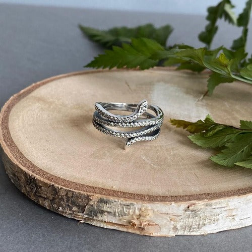 Silver Snake Ring