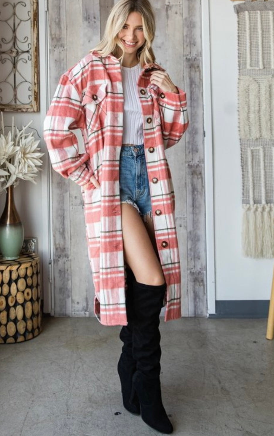 Plaid Shacket