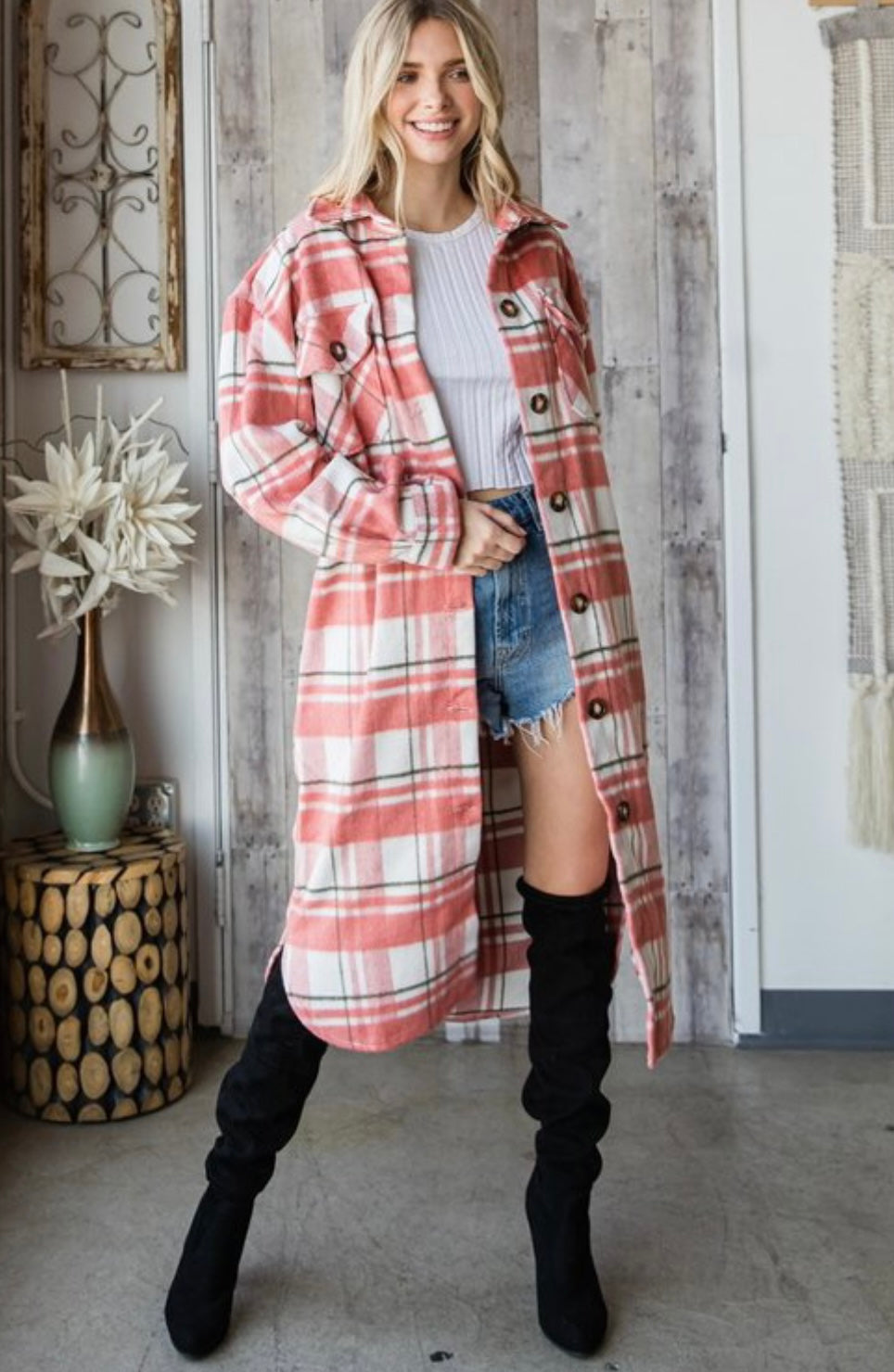 Plaid Shacket