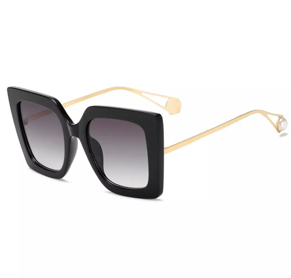 Luxury Oversized Cat Eye Sunglasses Woman