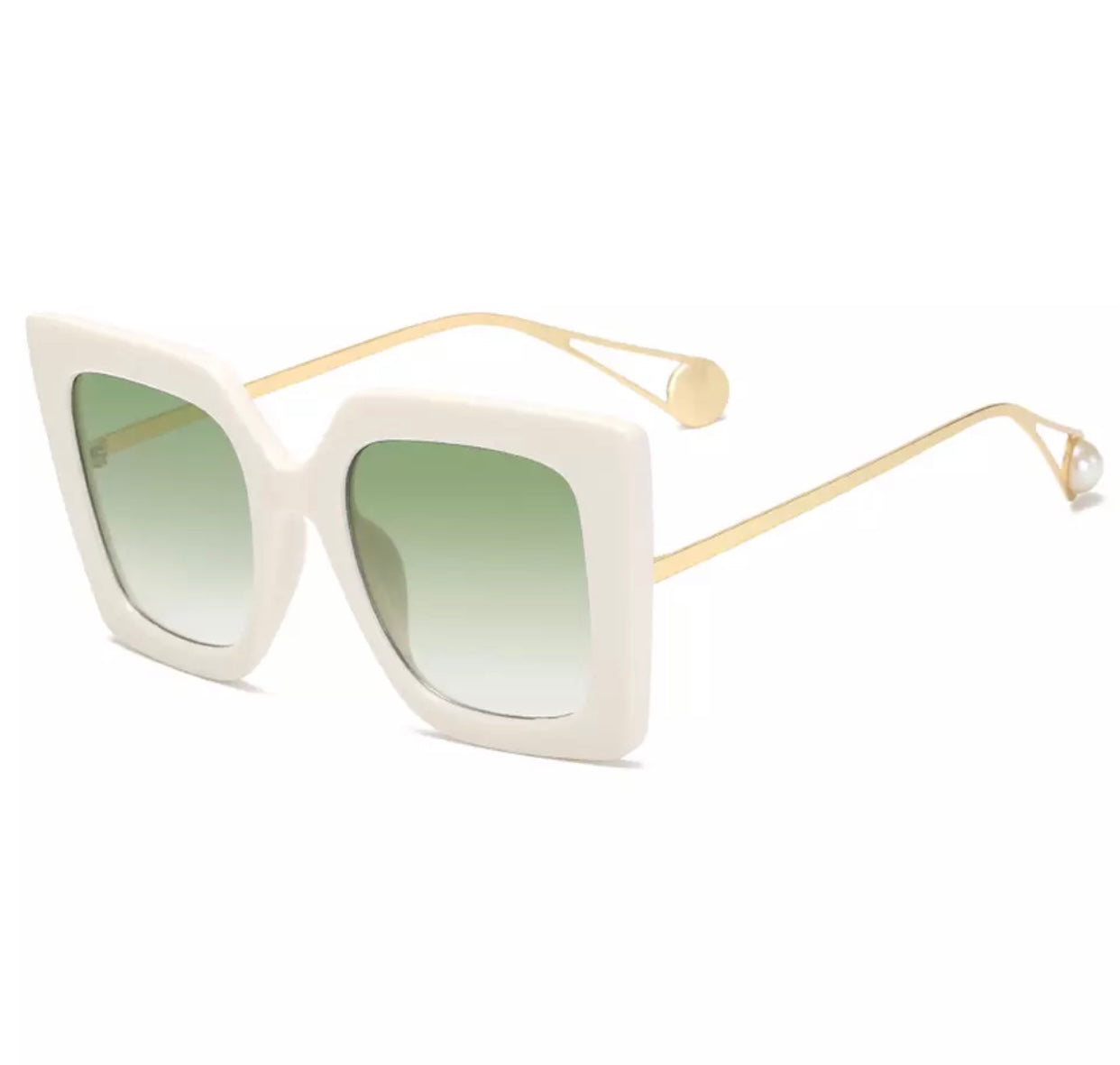 Luxury Oversized Cat Eye Sunglasses Woman